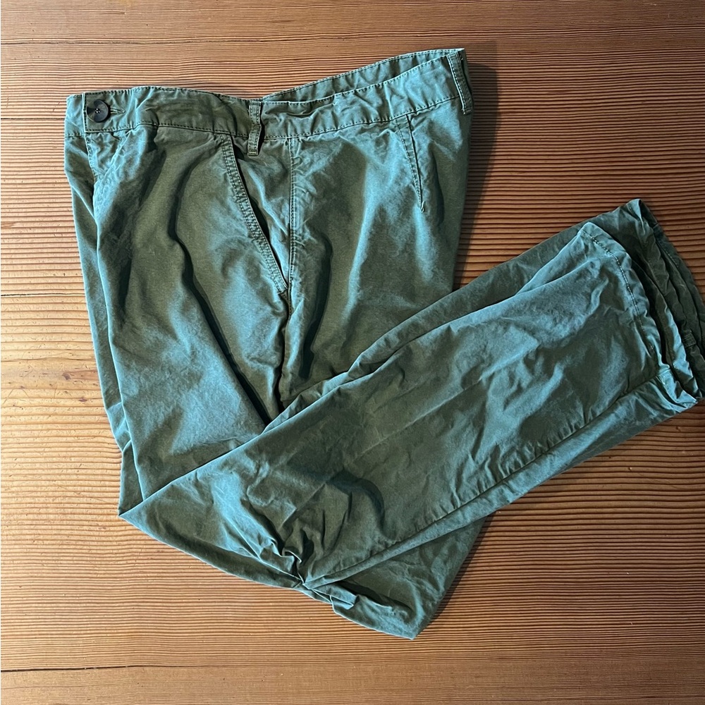 Zara Baggy Chino Khaki Pants
